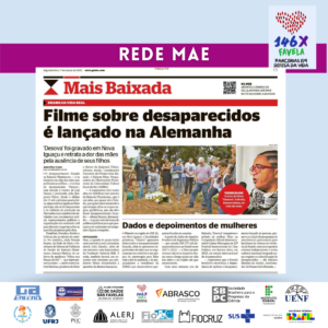 Filme Desova ganha o mundo: Coletivo Filhos nos Braços do Pai Leva Voz das Mães Enlutadas à Alemanha